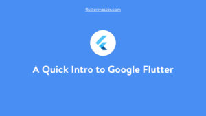 google flutter mobile development quick start guide pdf