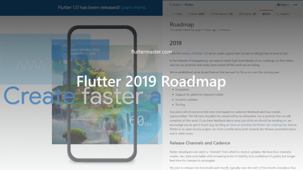 Flutter 2019 Roadmap • FlutterMaster
